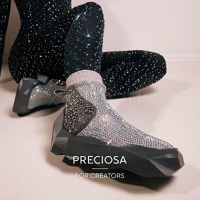 Preciosa® MAXIMA Crystal No Hotfix Flatback Stones Y-PRC-NSS12-50005-200-1