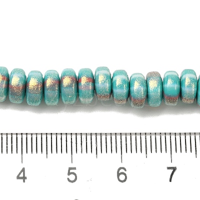 Handmade Polymer Clay Beads Strands CLAY-H006-03R-1