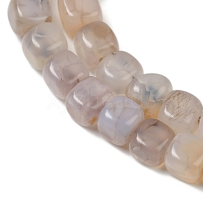 Natural Dragon Veins Agate Beads Strands G-G177-E15-01-1