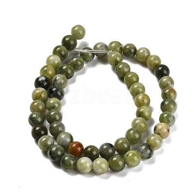 Natural TaiWan Jade Beads Strands G-B128-A07-03-1