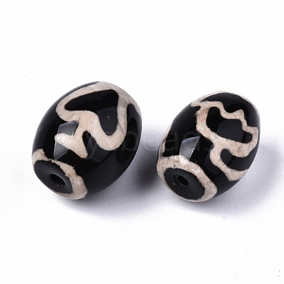 Tibetan Style dZi Beads TDZI-N001-011-1