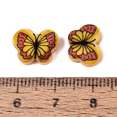 Printed Natural Freshwater Shell Beads SHEL-Q029-11A-1