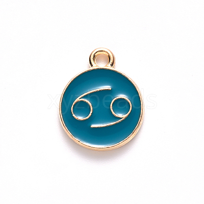 Alloy Enamel Pendants LS-X-ENAM-S124-01B-05D-1