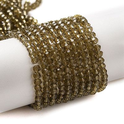 Transparent Glass Beads Strands EGLA-A035-T3mm-D16-1