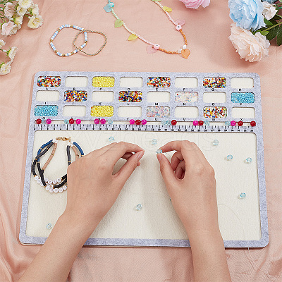Felt Bead Design Boards TOOL-WH0002-66-1