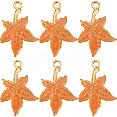 8Pcs 304 Stainless Steel Enamel Pendants STAS-BBC0005-36-1