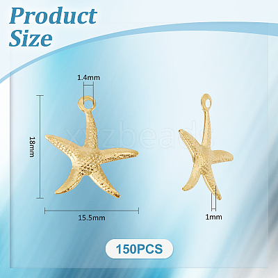 150Pcs Iron Pendants IFIN-UN0001-12-1