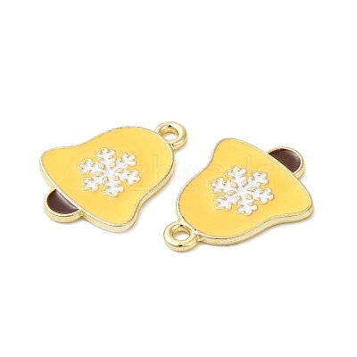 Christmas Alloy Enamel Pendants LS-ENAM-D050-13H-01G-1