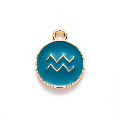 Alloy Enamel Pendants LS-ENAM-S124-01A-05J-1
