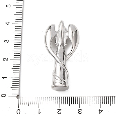 304 Stainless Steel Pendants STAS-G385-09P-1