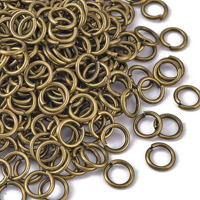 Brass Open Jump Rings JRC7MM-AB-1