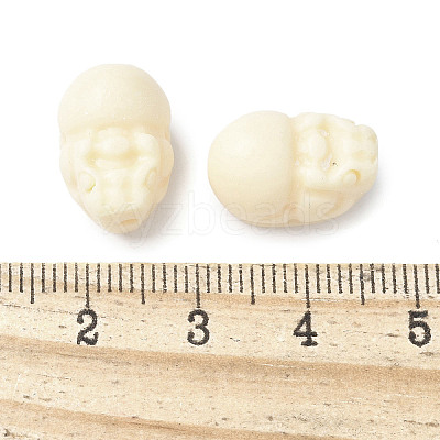 Natural Tagua Beads Jewelry Findings WOOD-V001-07-1