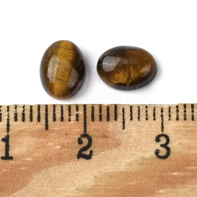 Natural Tiger Eye Cabochons G-A094-01B-09-1