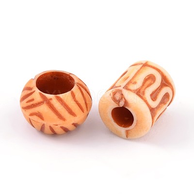 Mixed Antique Style Acrylic Beads X1-MACR-R546-02-1