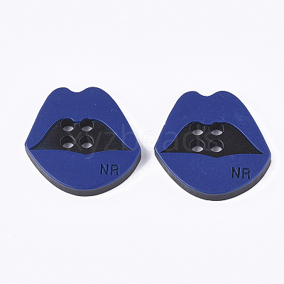 4-Hole Resin Buttons RESI-S377-22A-1