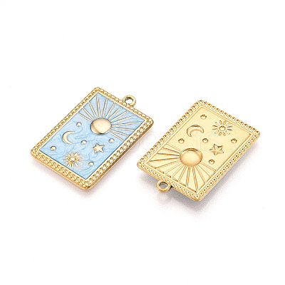 304 Stainless Steel Pendants STAS-N108-27A-G-1