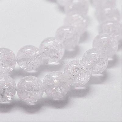Natural Crackle Quartz Beads Strands G-D840-01-14mm-1