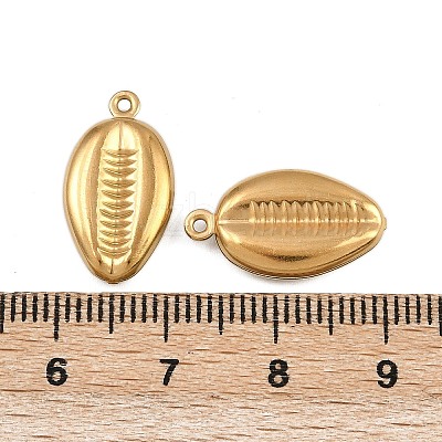 304 Stainless Steel Pendants STAS-L297-15A-G-1
