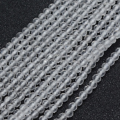 Natural Quartz Crystal Beads Strands G-E411-28-2mm-1