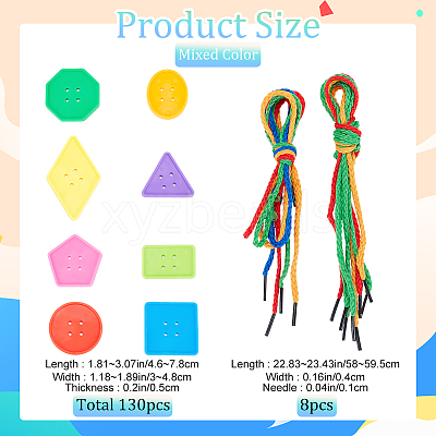 Early Education Sorting Counting Toys for Kindergarten AJEW-WH0033-65-1