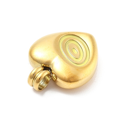 304 Stainless Steel Enamel Pendants STAS-L283-36G-1