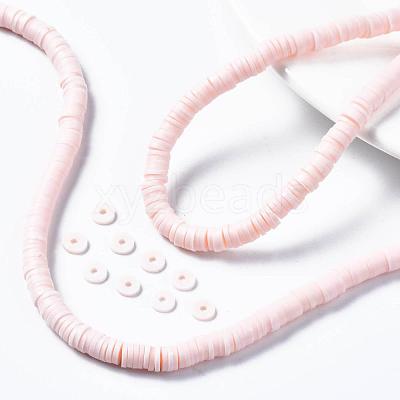 Handmade Polymer Clay Beads X-CLAY-R067-6.0mm-27-1