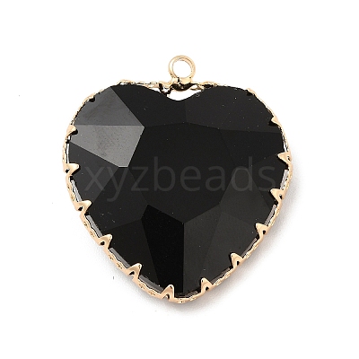 K9 Glass Pendants KK-E071-07KCG-02-1