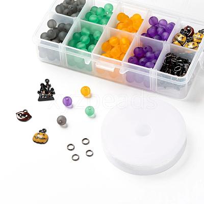 DIY Halloween Theme Bracelet Making Kits DIY-LS0002-70-1