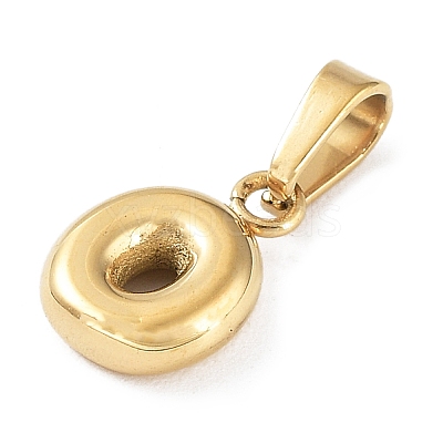 316L Surgical Stainless Steel Charms STAS-G315-01G-O-1
