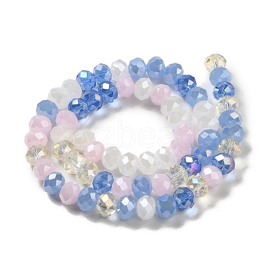 Glass Beads Strands EGLA-A034-M10mm-18-1