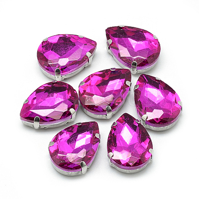 Sew on Rhinestone RGLA-T035-13x18mm-10-1