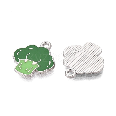 Alloy Enamel Pendants ENAM-Q003-16P-1