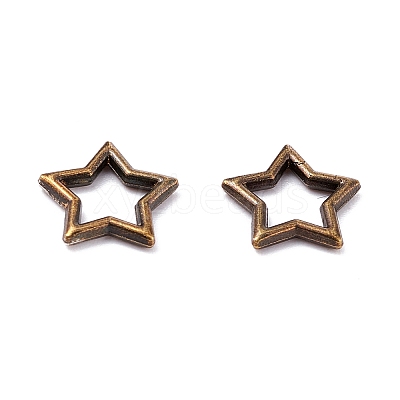 Zinc Alloy Links PALLOY-WH0036-21AB-1