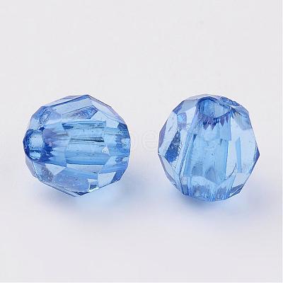 Transparent Acrylic Beads DB8mmC-31-1
