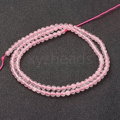 Natural Rose Quartz Strand X-G-G680-58-1