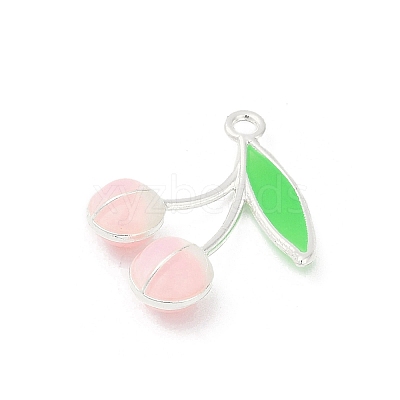 Alloy Enamel Pendants PALLOY-R151-43P-01-1
