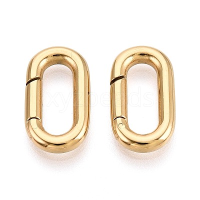 304 Stainless Steel Spring Gate Rings STAS-N115-71G-1