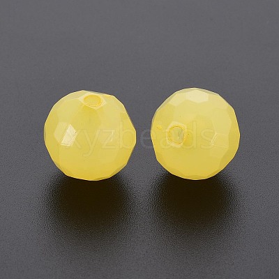 Imitation Jelly Acrylic Beads MACR-S373-97C-E07-1