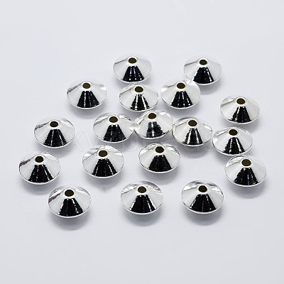925 Sterling Silver Spacer Beads STER-K167-023D-S-1