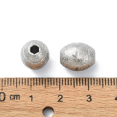Tarnish Resistant 316 Surgical Stainless Steel Beads STAS-H191-05B-P-1