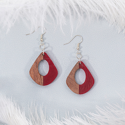 Resin & Wood Pendants RESI-OL0001-01-1