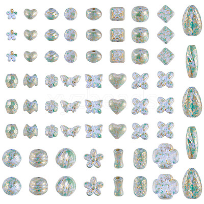 100G Opaque Acrylic Beads OACR-TA0003-75-1
