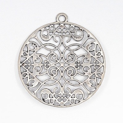 Alloy Pendants PALLOY-ZN33091-AS-FF-1