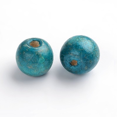 Natural Maple Wood Beads X-TB12mmY-9-1