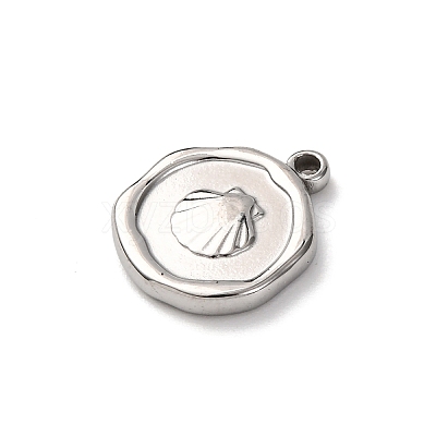 304 Stainless Steel Pendants STAS-I348-02P-04-1