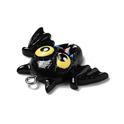 Halloween Opaque Resin Pendants LS-RESI-D055-107P-1