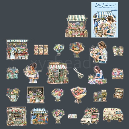 PET Stickers Set DIY-Z037-03C-1