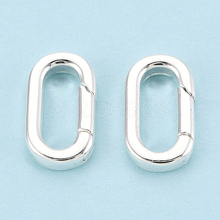 Brass Spring Gate Rings LS-KK-WH20009-01S-B-1