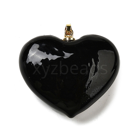 Handmade Lampwork Pendants LAMP-G160-01O-1