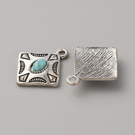 Tibetan Style Alloy Pendants TIBEP-CJC0002-11A-1